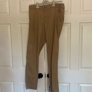 Tan lulu lemon men’s size 34 dress pants